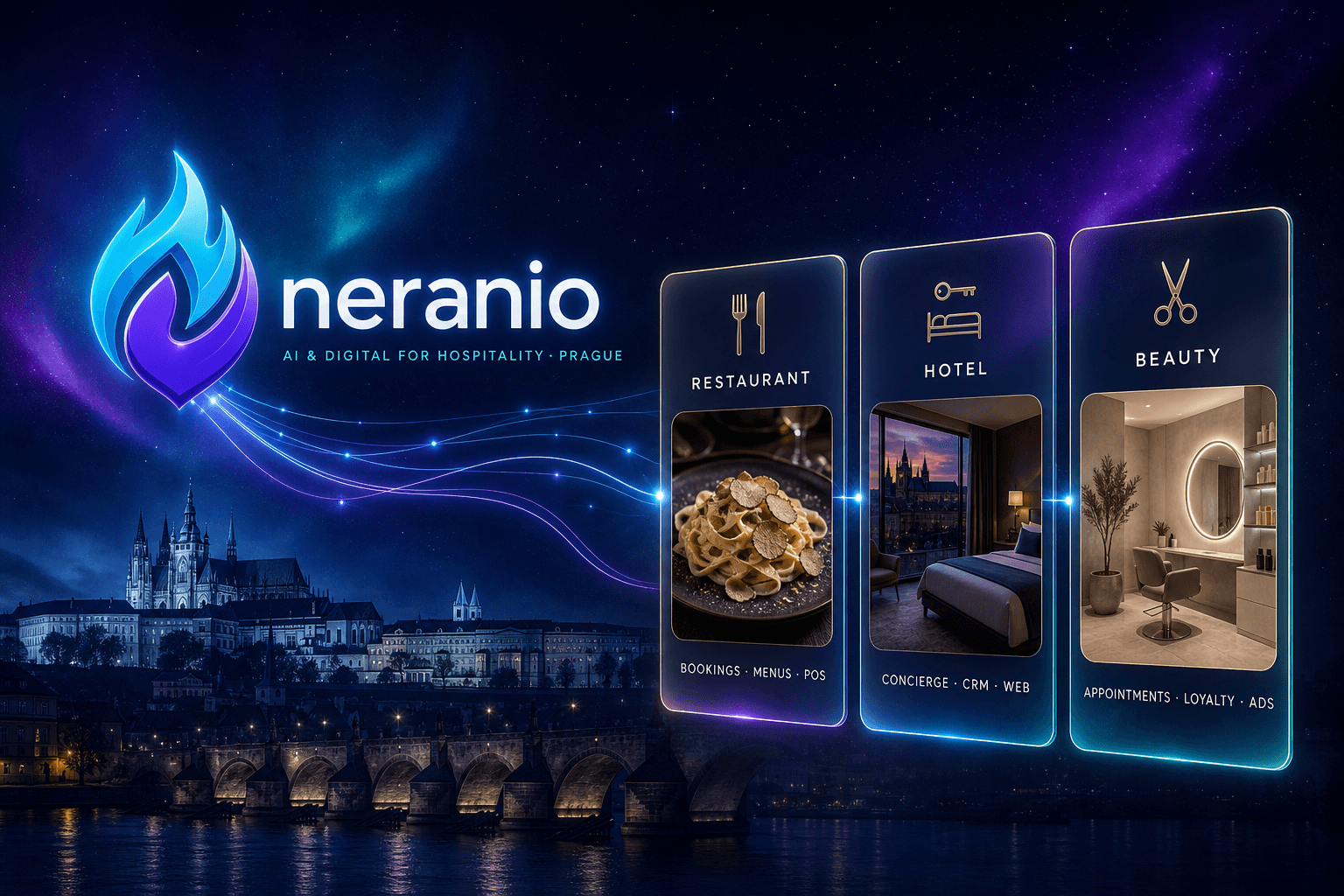 neranio — AI & digital for hospitality in Prague